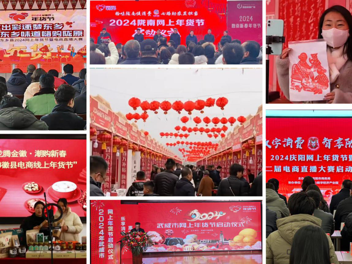 甘肃省2024网上年货节成效显著